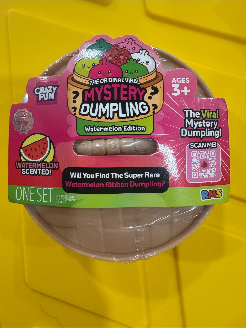 One RMS Crazy Fun Watermelon edition mystery dumpling, new